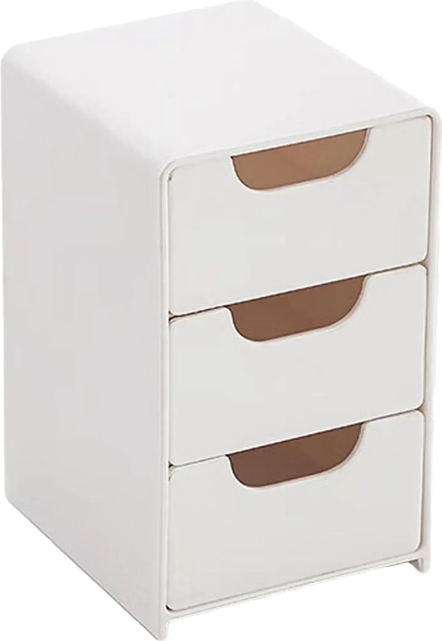 Schreibtisch-Organizer – Aufbewahrungsbox mit Schubladen, Stapelbar, Staubdicht