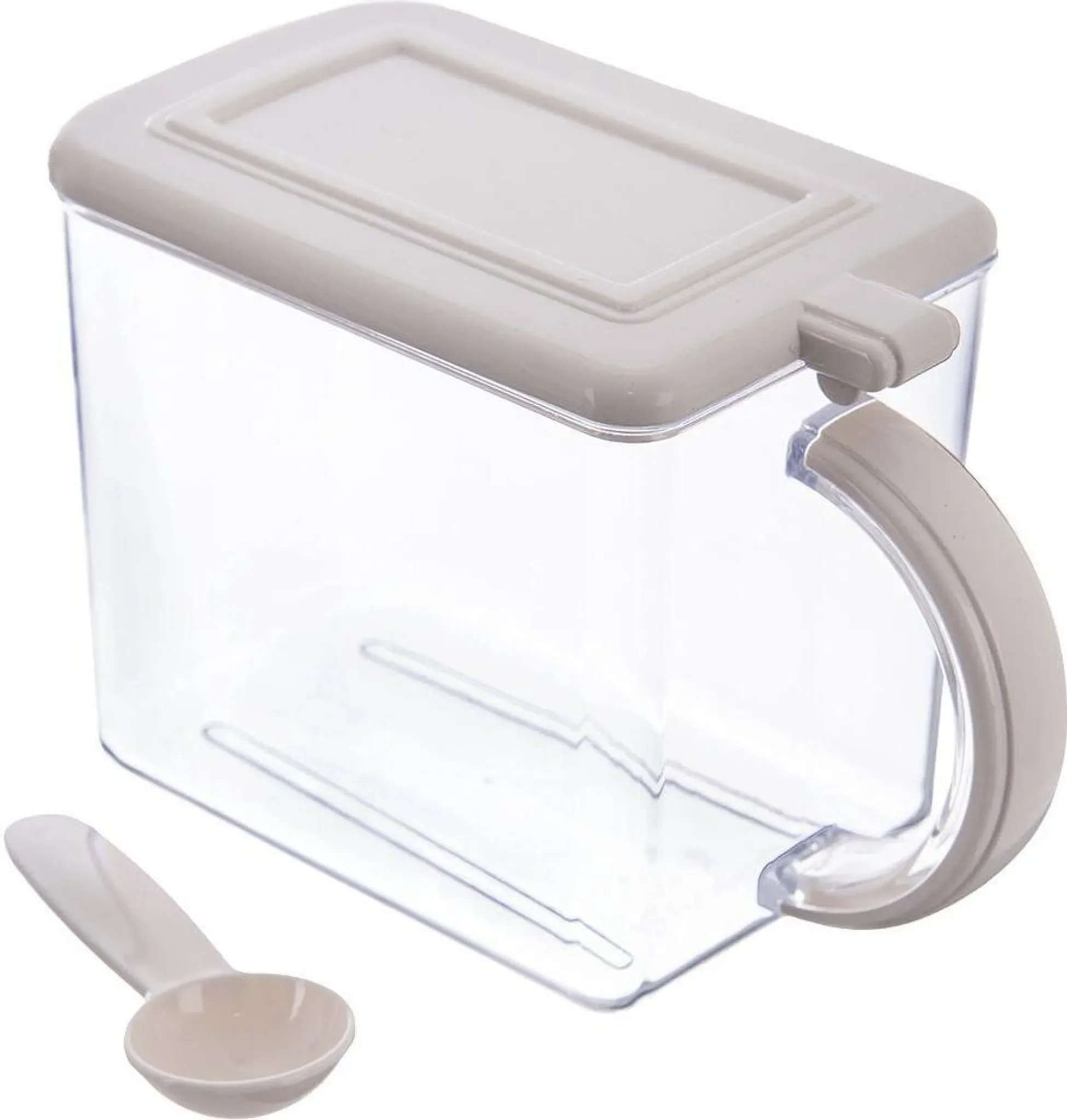 Orion Küchenbehälter – 1 L, mit Deckel und Löffel