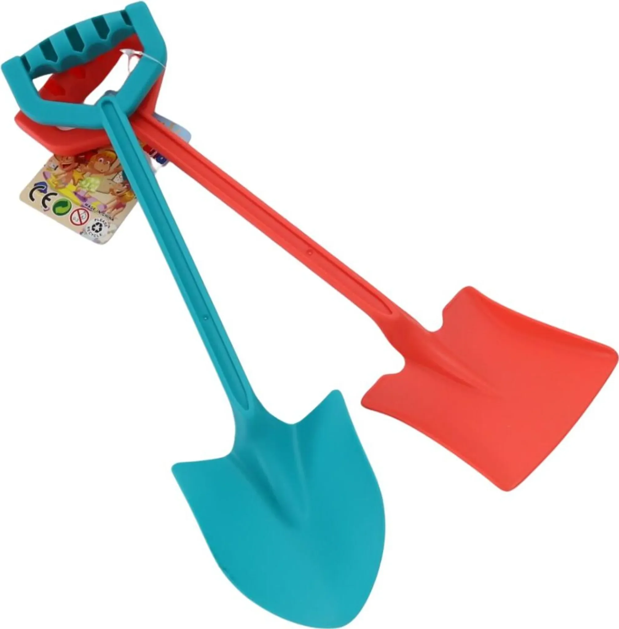 Kinderschaufeln Set – Blau & Rosa, 2er-Pack