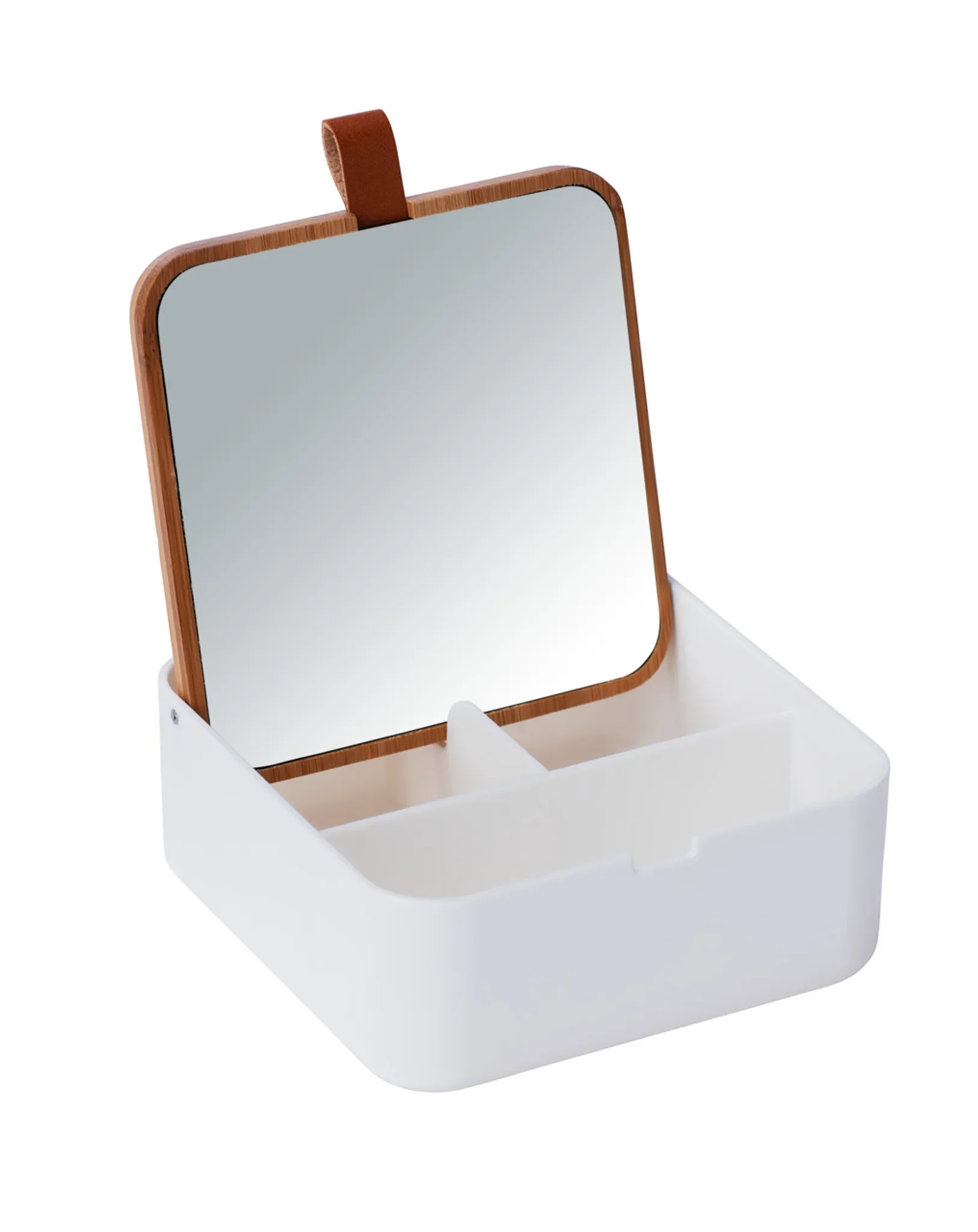 Organizer mit Deckel „Bovisa“ – Weiß