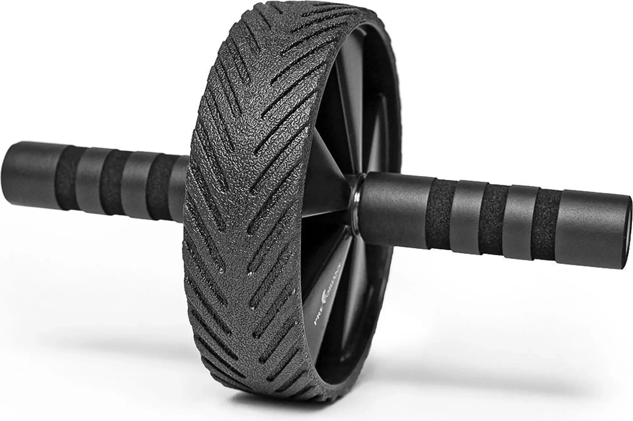 Bauchroller mit Trainingsmatte – Kompakt & rutschfest