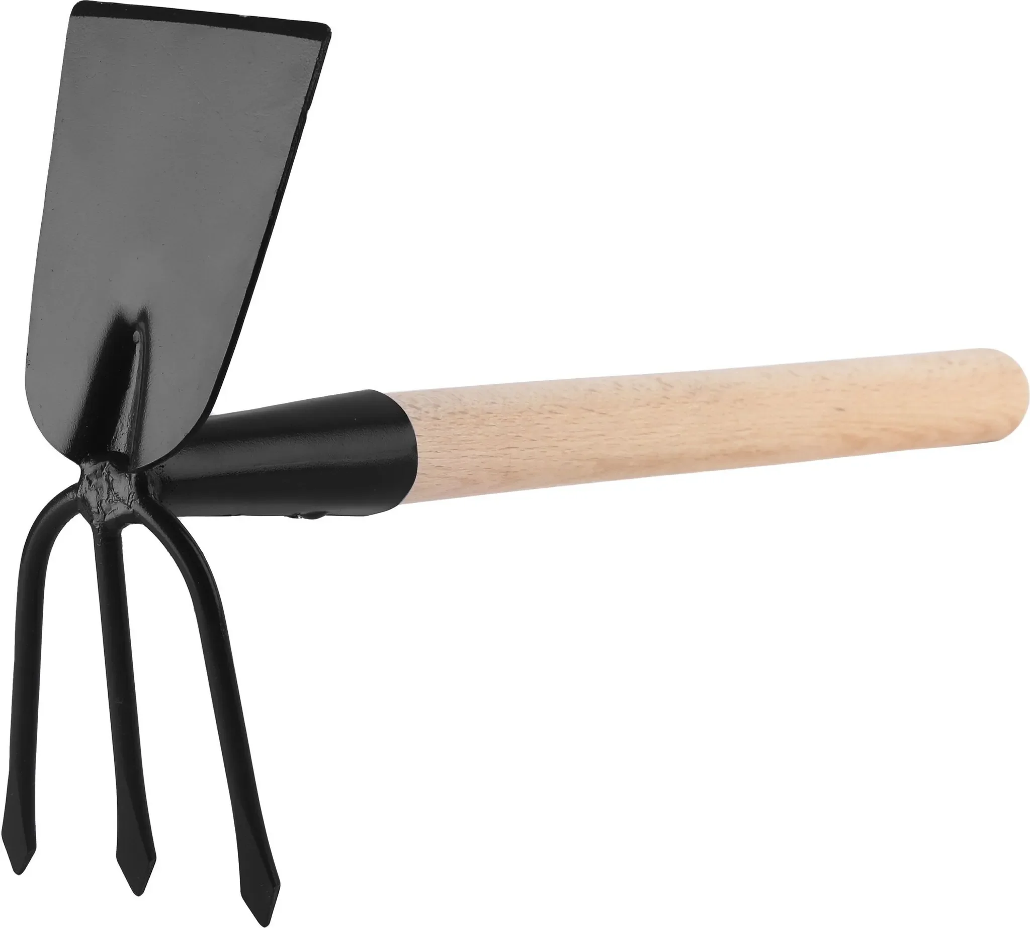 Unkrauthacke mit Harke – Handhacke & Rechen