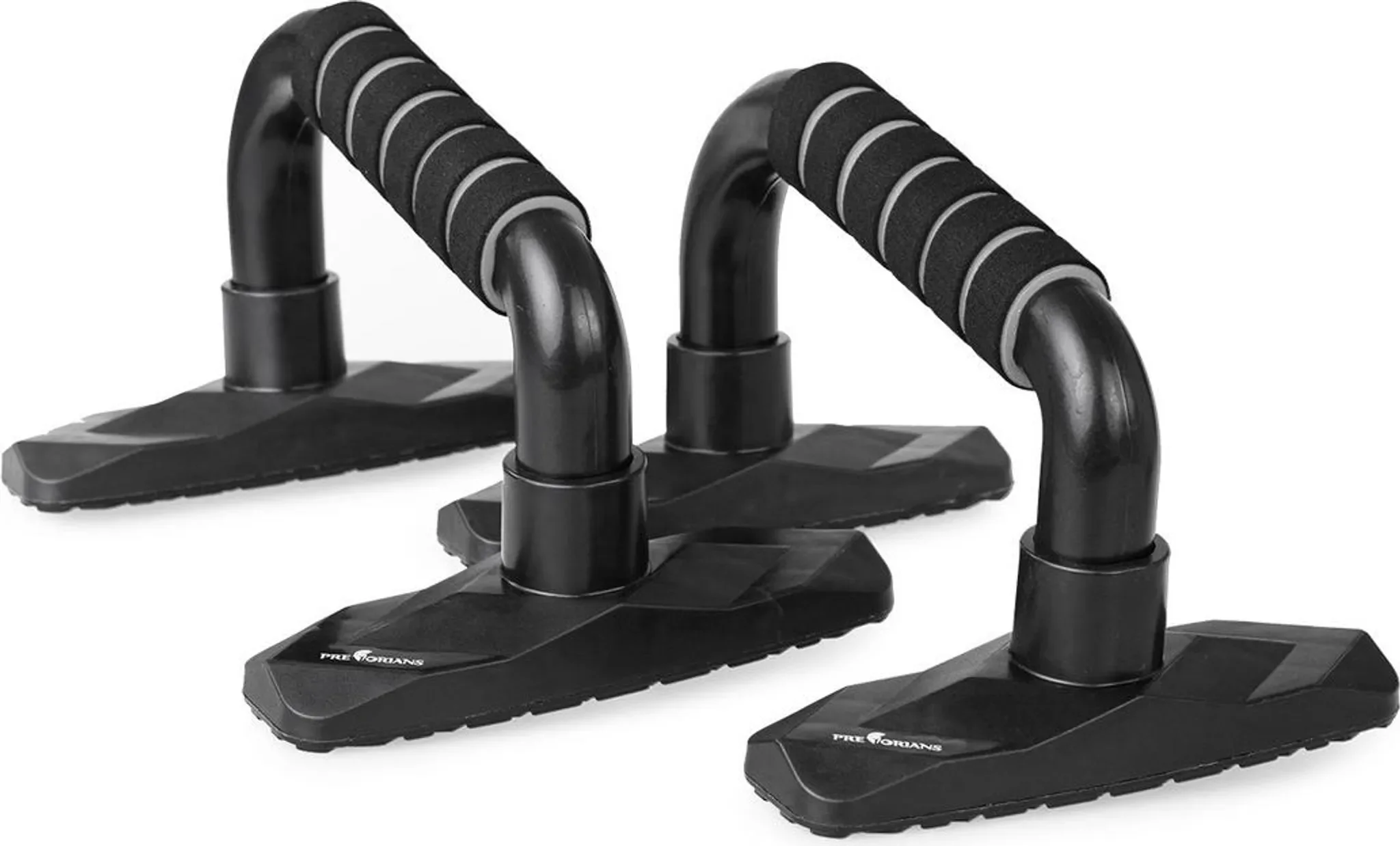 Push-up Griffe & Handstandgriffe – 2er-Set, Grau