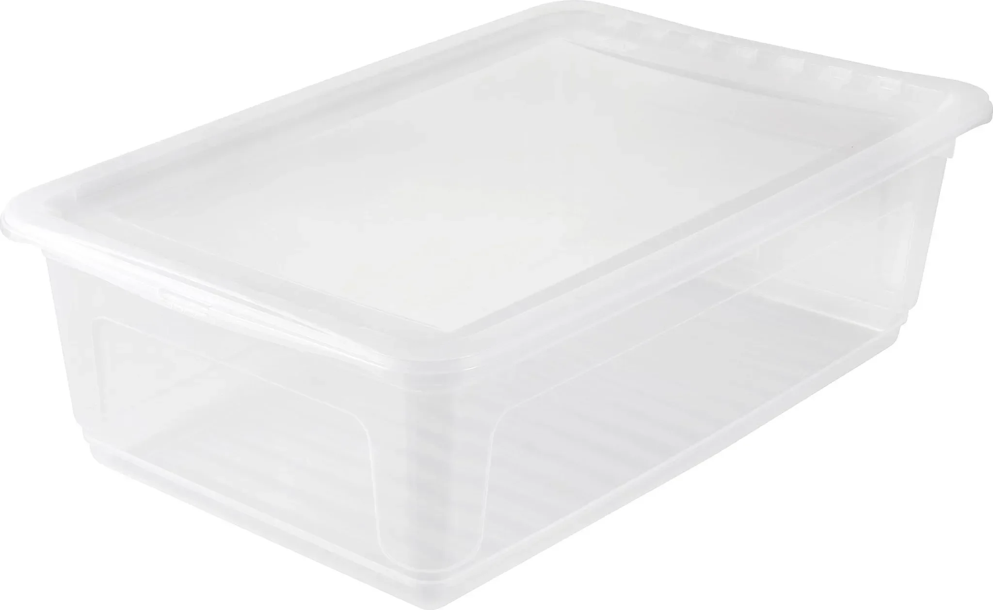 keeeper Aufbewahrungsbox „bea“ – 30 L, Transparent, mit Air-Control-System